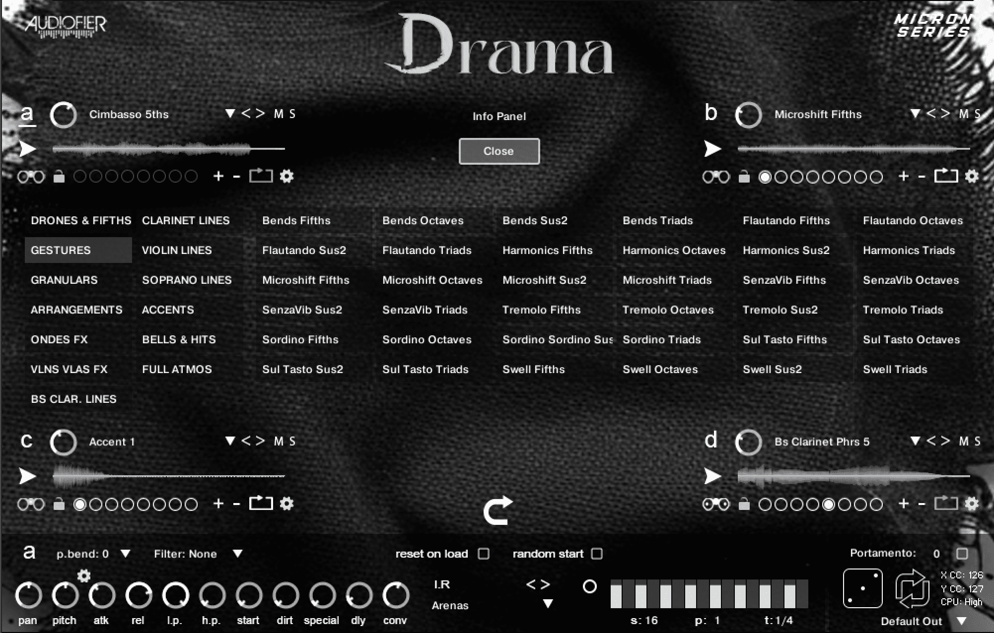 MICRON Drama GUI1