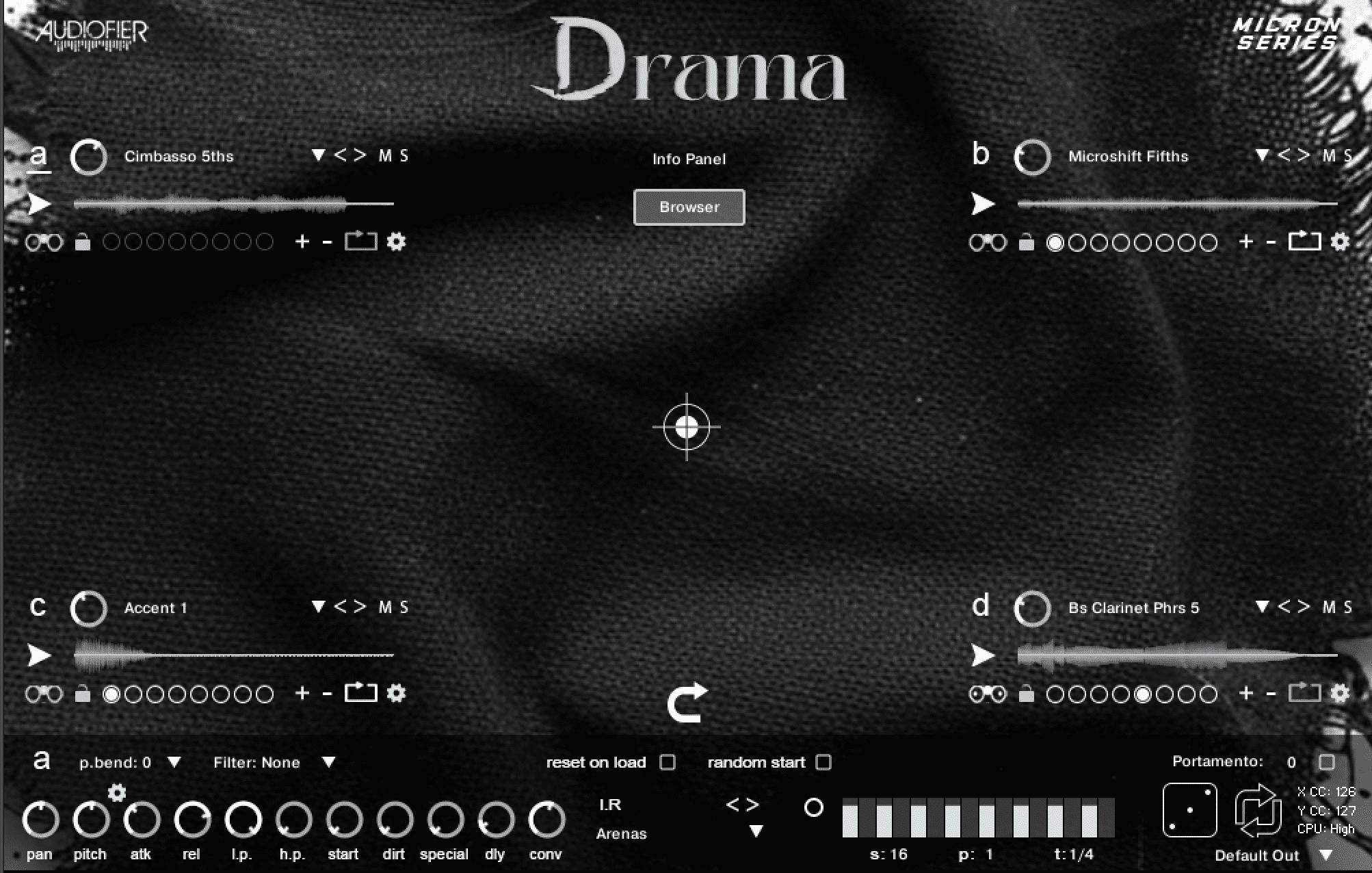 MICRON Drama GUI3