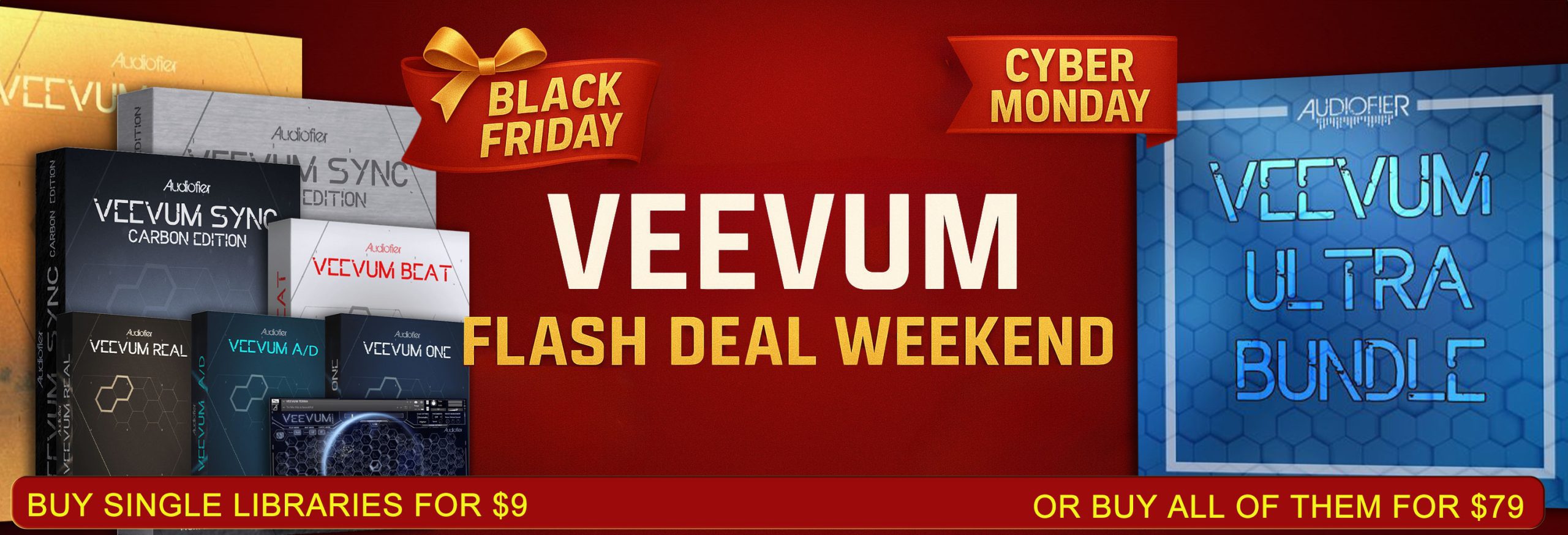 Audiofier Veevum: Each for $9 or All for $79